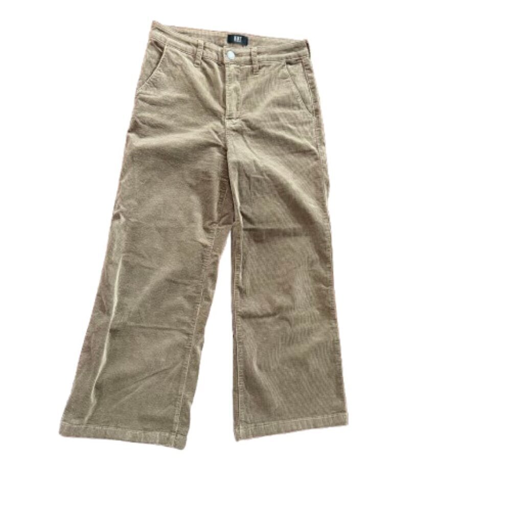 Kut from the Kloth Corduroy Wide Leg Pants Trousers Size 4 Brown Tan